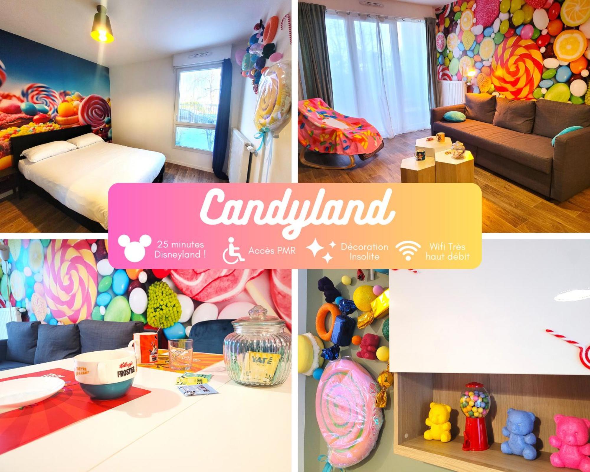 Candyland-20Min Disney-Famille Meaux Exteriör bild